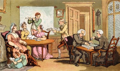 Oliver Goldsmith de Thomas Rowlandson